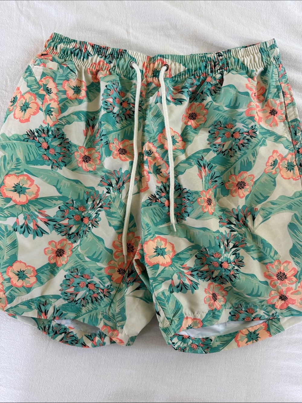 Free Planet Floral Drawstring Swim Shorts